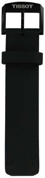 Tissot T-Race Silikonarmband schwarz 19,5mm T603035436