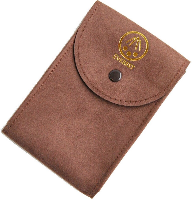 Everest Uhrenbeutel schokobraun für Uhren mit Lederband/Kautschukband EHLGWPBRN