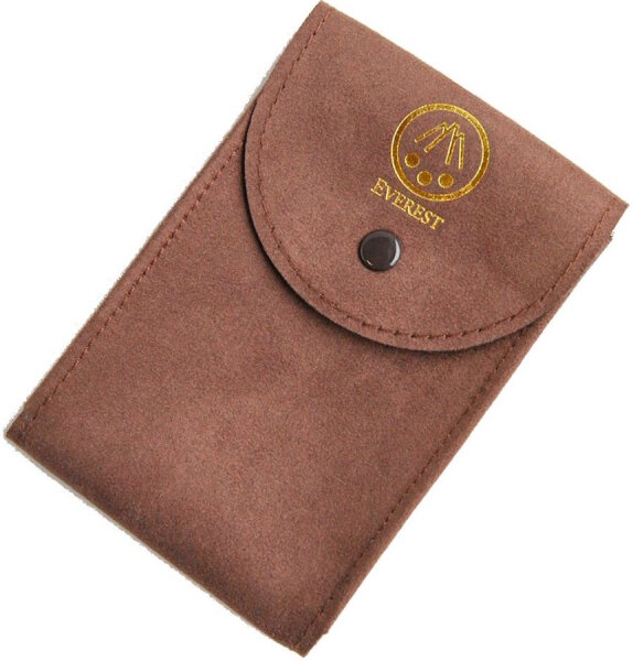 Everest Uhrenbeutel schokobraun für Uhren mit...