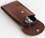 Everest Uhrenbeutel schokobraun für Uhren mit Lederband/Kautschukband EHLGWPBRN