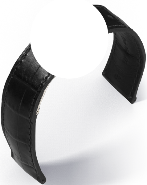 Maurice Lacroix Le Classic Lederband schwarz 20mm ohne...