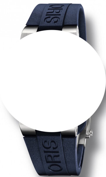 Oris Aquis Kautschukarmband inkl. Schliesse blau 26mm 07...
