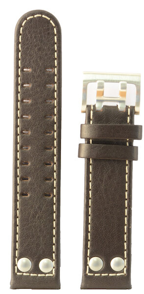 Hamilton Khaki Field Lederband braun 20/20mm H690.705.118