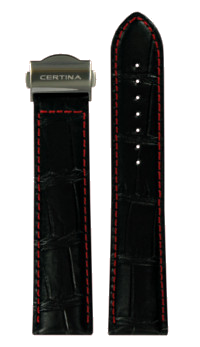 Certina DS-2 Lederband mit Schliesse 22mm C600018238