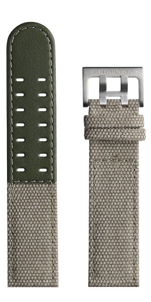 Hamilton Khaki Field Textilband olive 22/22mm H694.706.107
