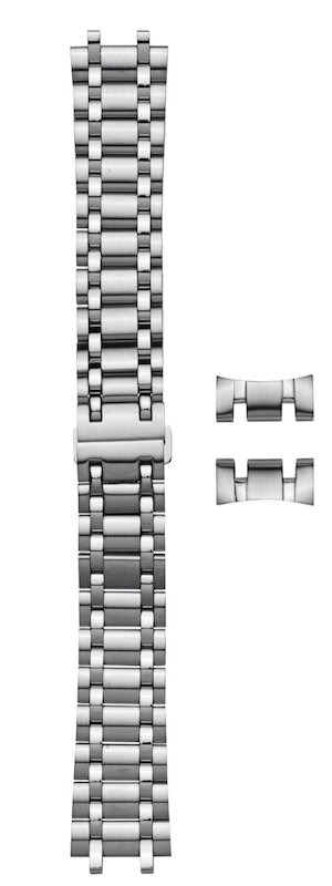 Hamilton Railroad Auto Chrono Edelstahlband 22mm H605.406.102