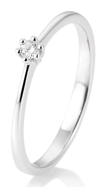 Breuning Verlobungsring weißgold 585 mit Brilliant...