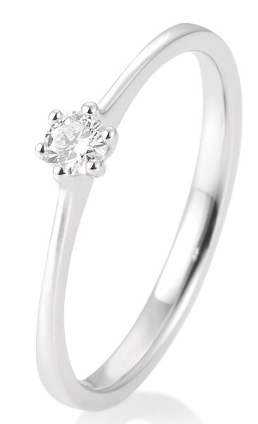 Breuning Verlobungsring weißgold 585 mit Brilliant...