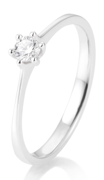 Breuning Verlobungsring weißgold 585 mit Brilliant...