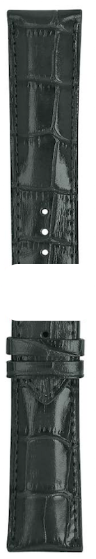 Mido Commander Lederband grau ohne Schliesse 22/20mm M610013907