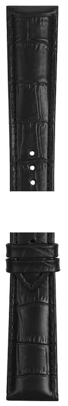 Mido Commander Lederband schwarz ohne Schliesse 21/18mm M610013750