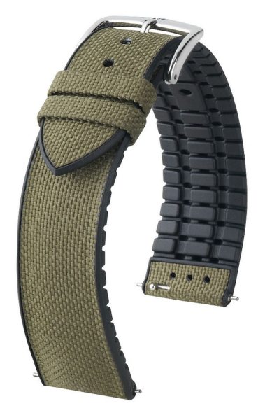 Hirsch Arne Premium Caoutchouc L grün/schwarz 20mm...