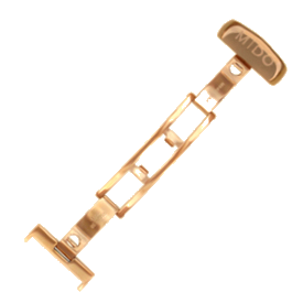 Mido Doppelfaltschließe PVD rose 20mm M640011259