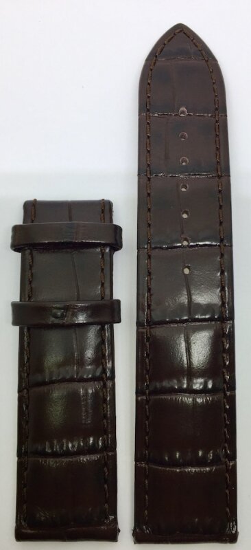 Union Glashütte Noramis Lederband braun 22mm D610000726