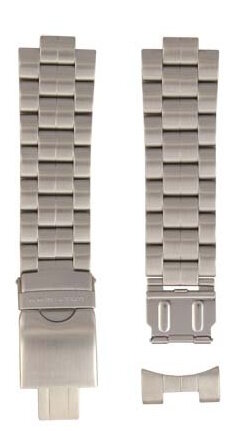 Hamilton Khaki Field Chrono XL Edelstahlband 22mm...