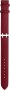 Union Glashütte Kalbslederband 16/16mm rot glatt normal D610002372