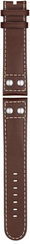 Union Glashütte Kalbslederband mit Nieten 20/18mm braun normal D610002222