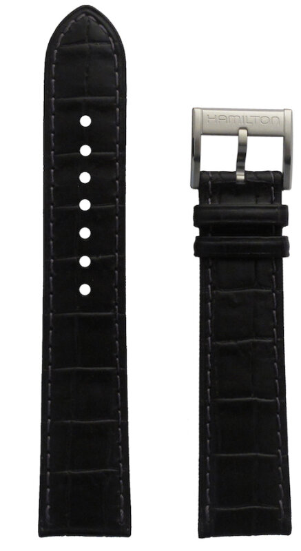 Hamilton Jazzmaster Ledeband Viewmatic 20/18mm H690.325.109