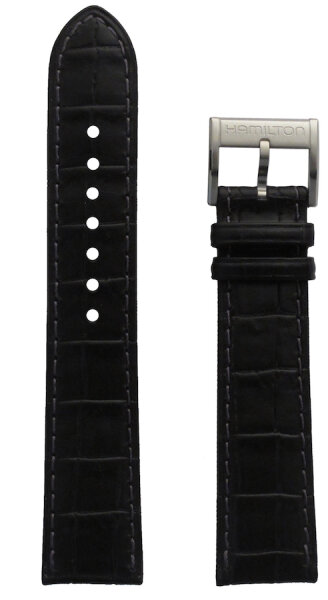Hamilton Jazzmaster Ledeband Viewmatic 20/18mm H690.325.109