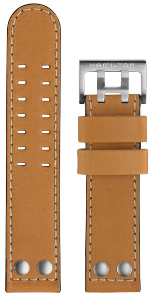 Hamilton Khaki X-Wind Lederband 22mm H690.777.110