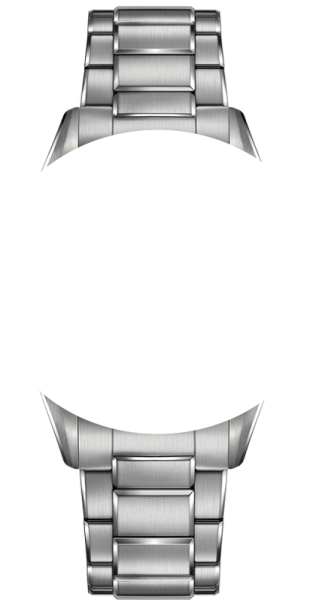 Hamilton Broadway Edelstahlband 22mm H695.435.101