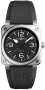 Bell & Ross Steel BR0392-BLC-ST