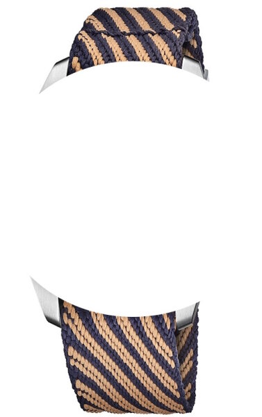 Oris Textilband beige/dunkelblau inkl. Schließe...