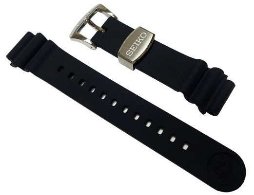 Seiko Prospex Kautschukband schwarz 20mm R02C011J0