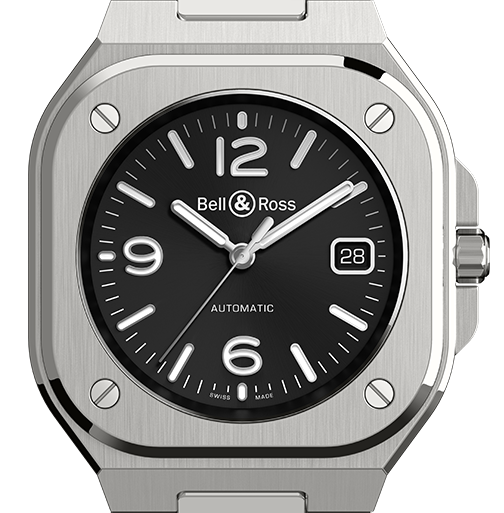 Bell & Ross BR 05 BLACK STEEL BR05A-BL-ST/SST