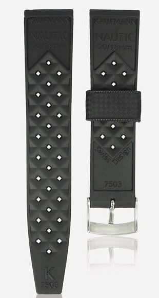 Kaufmanns Nautic Kautschukarmband 24/20mm 7503