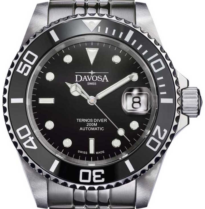 Davosa Ternos Diver Ceramic Automatikuhr 161.555.05