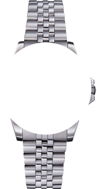 Davosa Vintage Diver Quartz Pentalink Edelstahlband 169.500.10