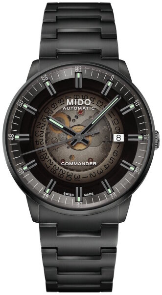 Mido Commander II Automatik black 40mm M021.407.33.411.00