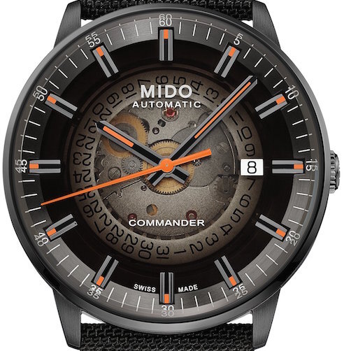 Mido Commander II Automatik black 40mm M021.407.37.411.00