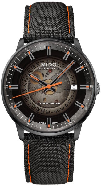 Mido Commander II Automatik black 40mm M021.407.37.411.00