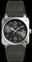 Bell & Ross Grey Lum Automatik BR0392-GC3-ST/SCA