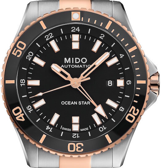 Mido Ocean Star Captain GMT Automatik 44mm M026.629.22.051.00