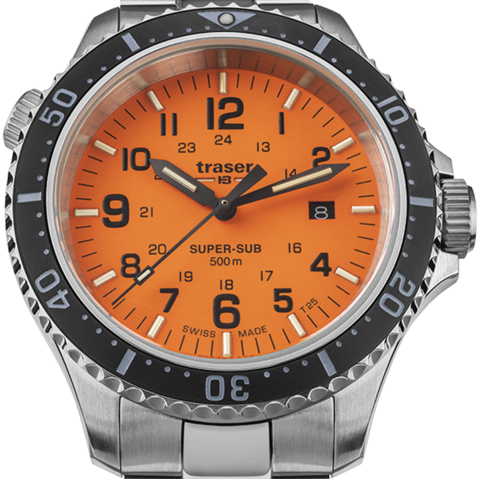 Traser P67 SuperSub Orange 109381