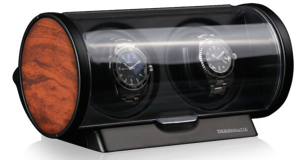 Designhütte Uhrenbeweger Tubix Wurzelholz 70005-140