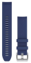 Garmin MARQ Silikonband Blau Quickfit 22mm 010-12738-18