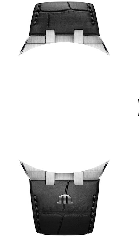 Maurice Lacroix Aikon Chrono Quarz Lederband 24mm ML800-005015