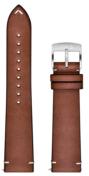 Oris Divers Sixty-Five Lederband braun inkl. Schliesse 21mm 07 5 21 45