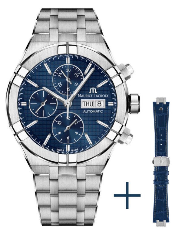 Maurice Lacroix Aikon Automatik Chronograph Set AI6038-SS002-430-2