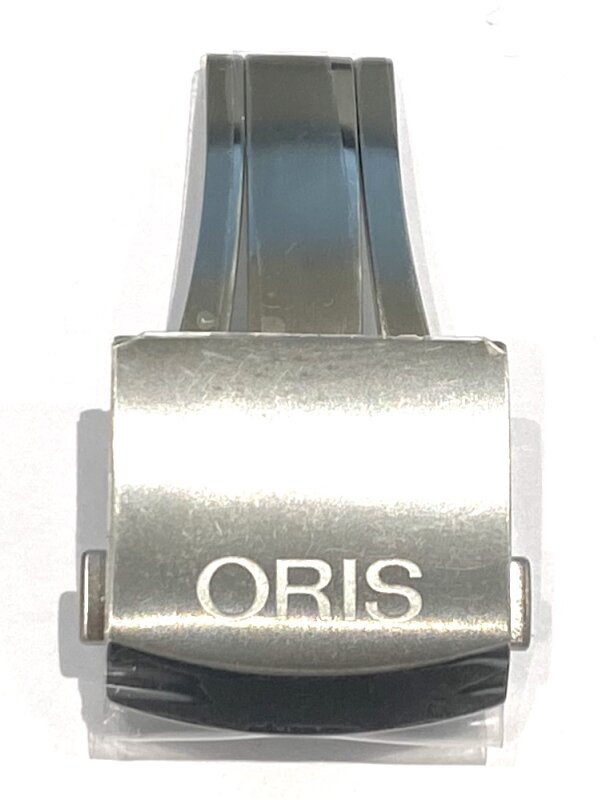 Oris Edelstahl Faltschliesse für Textilband 21mm 07 37 21 41