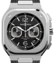 Bell & Ross BR 05 Chrono Black Steel 42mm BR05C-BL-ST/SRB