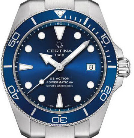Certina DS Action Diver 38mm Powermatic 80 C032.807.11.041.00