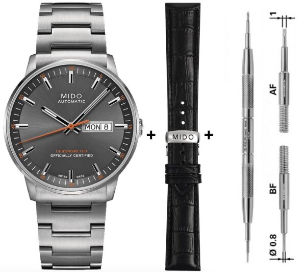 Mido Commander II Gent Automatik Caliber 80 Chronometer...