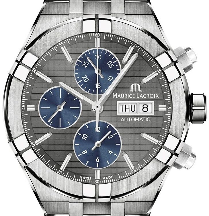 Maurice Lacroix Aikon Automatik Chronograph "TITANIUM" AI6038-TT032-330-1 CPO