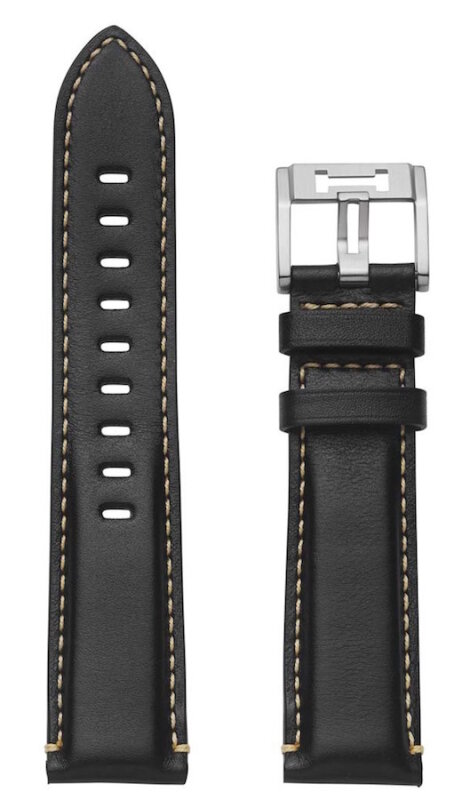 Hamilton Khaki Aviation Wold Timer Lederband 22/20mm H600.767.103