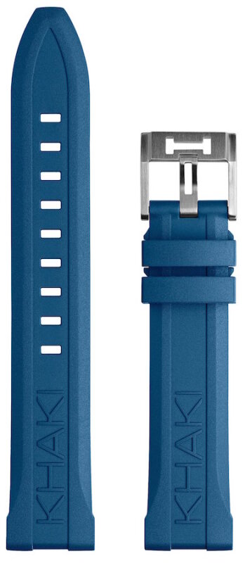 Hamilton Khaki Scuba Kautschukband blau 20/18mm H690.823.104